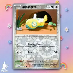 Dunsparce 120/159 Journey Together Pokemon TCG Card - Image 1
