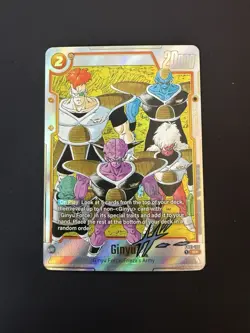 Ginyu - FB01-108 Alternate Art Manga Booster 02 Dragon Ball Card English - Image 1