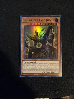 Yu-Gi-Oh! Maze of the Master - Anubis the Last Judge - MZTM-EN003 - Ultra Rare - Image 1