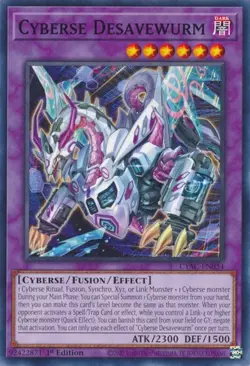 1x Cyberse Desavewurm - 1st Edition NM Eng YuGiOh - Cyberstorm Access - Image 1