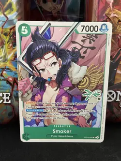Smoker (Zoro Deck) OP10-030 SR Regular One Piece LT-01 - Free Shipping - Image 1