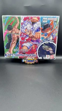 2025 One Piece Learn Together Deck Set LD-01 English NEW Factory Sealed Bandai - Image 1