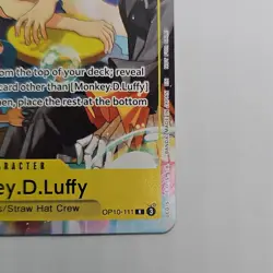 One Piece CCG - Monkey.D.Luffy OP10-111 (Welcome Pack 2026 Vol.1) Full Art - Image 4