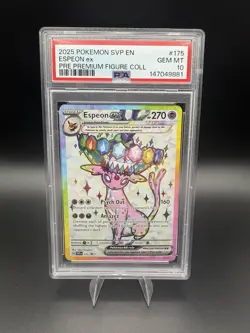 Espeon ex SVP175 Sv: Scarlet & Violet Promo Cards Holo PSA 10 GEM MT - Image 1