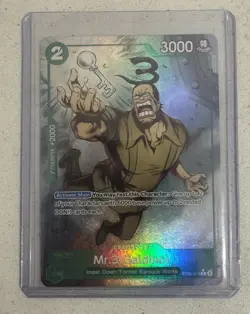 Mr.3(Galdino) Alt Art Foil ST30-014 C Starter Deck EX (Luffy & Ace) - ONE PIECE - Image 1