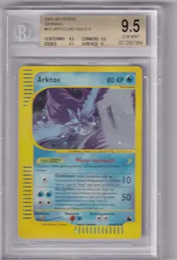 Pokemon Card 2003 Skyridge No. H3 Articuno Holo BGS 9.5 - Image 1