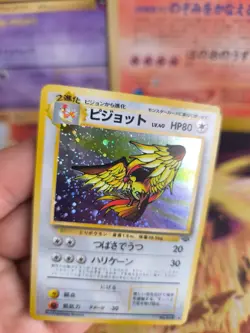Pokemon Karte Card Tauboss Pidgeot Jungle Dschungel 1997 Holo Wotc japanese Exc+ - Image 5