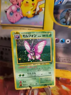 Pokemon Karte Card Omot Venomoth Jungle Dschungel 1997 Holo Wotc japanese NM - Image 1