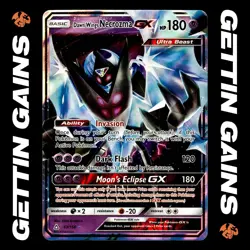 Dawn Wings Necrozma GX - 63/156 - Ultra Rare - Ultra Prism - Pokemon Card - NM/M - Image 1