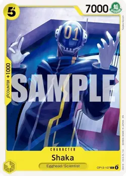 OP13-107 Playset 4 x Shaka English C One Piece TCG Card Game - Image 2