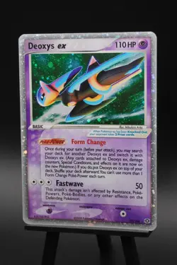Deoxys Ex 93/106 Emerald Holo Rare Pokemon Card English MP - Image 3