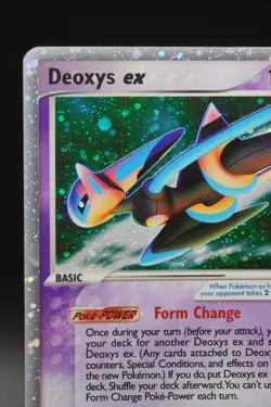 Deoxys Ex 93/106 Emerald Holo Rare Pokemon Card English MP - Image 4