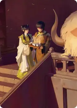 Avatar Art Cards Mai and Zuko Art Card - Image 2