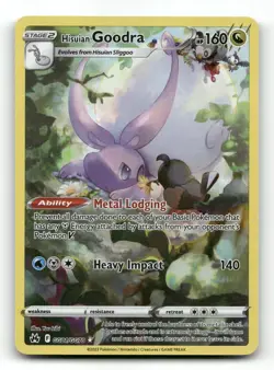 Hisuian Goodra GG21/GG70 - Crown Zenith Galarian Gallery - Pokemon Card NM/M - Image 1