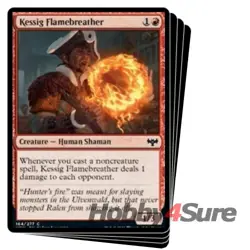 Kessig Flamebreather X4 M/NM Magic: The Gathering MTG Innistrad: Crimson Vow - Image 1