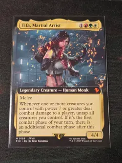 Tifa, Martial Artist (Extended Art) - M FIC Commander: FINAL FANTASY 188 NM - Image 1