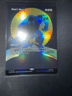 Don't Move (Borderless) 43 Marvel Universe Eternal-NM - Image 1