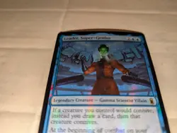 Foil Leader. Super-Genius - Marvel Super Heroes - Magic: The Gathering - MTG - Image 3
