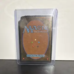 Magic The Gathering MTG Plateau Revised Edition FIRE DAMAGED - Image 2