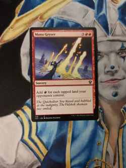 Mana Geyser MTG Commander 2021 Red Common Sorcery Near-Mint x1 - Image 1