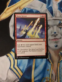 Mana Geyser MTG Commander 2021 Red Common Sorcery Near-Mint x1 - Image 2