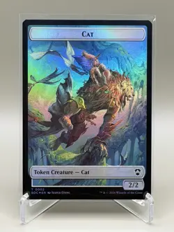 Cat / Inkling (0022) Double-Sided Token - Commander: Secrets of Strixhaven (SOC) - Image 1