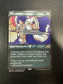 Akroma's Memorial (Showcase) Special Guests Regular NM JL - Image 1