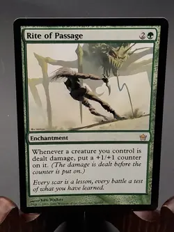 Rite of Passage Fifth Dawn MTG Regular Near Mint - Image 1