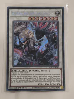 Yugioh - Ecclesia and the Dark Dragon - BPRO-EN041 - Secret Rare - 1st ed - NM - Image 1