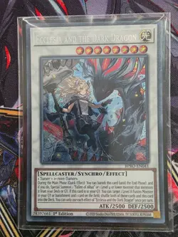 Yugioh Ecclesia and the Dark Dragon - BPRO-EN041 - Secret Rare - Image 1