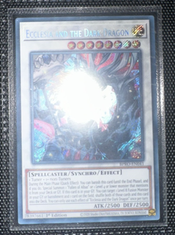 Ecclesia and the Dark Dragon BPRO-EN041 Secret Rare NM 1st Ed Yugioh - Image 1