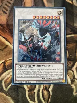 BPRO-EN041 Ecclesia and the Dark Dragon Secret Rare 1st Edition YuGiOh - Image 1