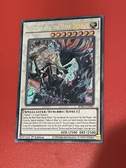 Ecclesia and the Dark Dragon Secret Rare BPRO-EN041 YuGiOh - Image 1