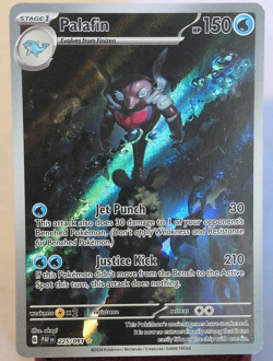 Pokemon TCG Palafin 225/091 Paldean Fates Illus Rare Holo ENG - Image 1