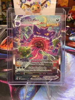 Pokemon Gengar VMAX Alt Art TCG 271/264 Fusion Strike English - Image 1