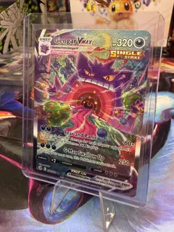 Pokemon Gengar VMAX Alt Art TCG 271/264 Fusion Strike English - Image 3