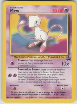 Pokemon TCG Mew () Promo WoTC Promo 8 - Image 1