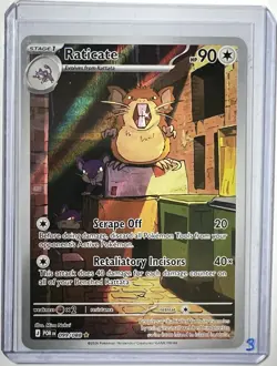 Pokemon TCG Raticate - 099/088 Perfect Order Illustration Rare Holo Full Art NM - Image 1