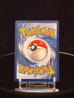 Team Rocket’s Meowth 203/182 - Destined Rivals Illustration Rare NM Holo Pokemon - Image 3
