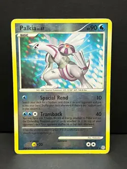 Palkia 11/130 Holo Rare Diamond & Pearl Pokemon Reverse Holo Heavily Played - Image 1