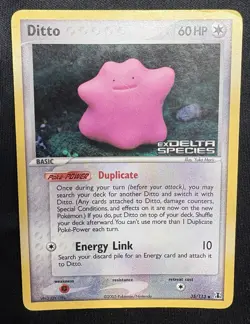 Ditto 35/113 EX Delta Species Stamp Reverse Holo Rare 2005 MP - Image 2