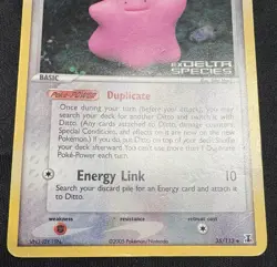 Ditto 35/113 EX Delta Species Stamp Reverse Holo Rare 2005 MP - Image 4