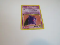 Pokemon Gengar Fossil 20/62 Non-Holo Card Unlimited WOTC 1999 LP Vintage TCG - Image 3