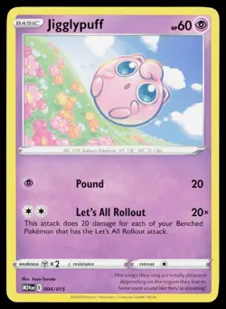 Jigglypuff P McDonald's Promos 2024 M24 004/015 Pokemon LP 2025 - Image 1