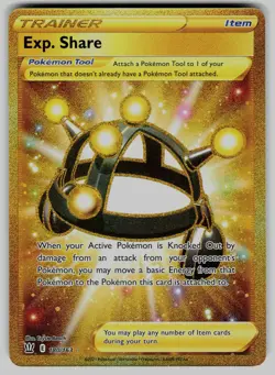 Exp. Share 180/163 Secret Rare Battle Styles Pokemon Near Mint - Image 1
