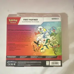 Pokemon TCG First Partner Illustration Collection Series 2 Box 3 Packs - Image 2