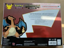 Pokemon TCG Celebrations Collection Lance's Charizard V Box Sealed 820650101625 - Image 2