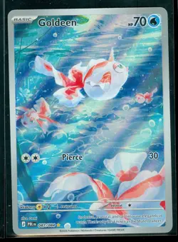 Pokemon GOLDEEN 087/084 - Pitch Black - ILLUSTRATION RARE - MINT - Image 1