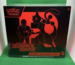 Pokemon TCG Destined Rivals Elite Trainer Box ETB New & Sealed - Image 1