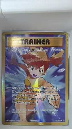 Pokemon XY Evolutions Misty's Determination (Full Art) 108/108 NM - Image 1